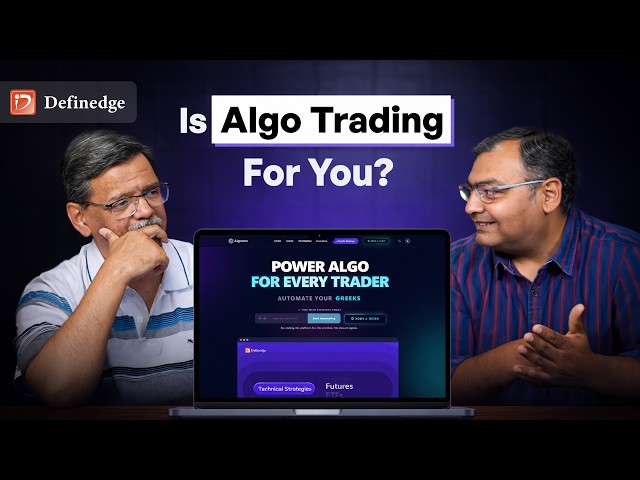 A Journey from Manual to Algo Trading