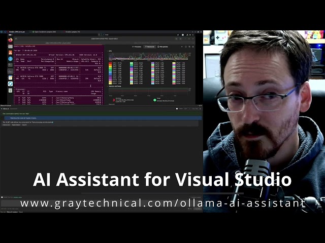 Visual Studio AI Assistant  - ANY AI Ollama, ChatGPT, Claude, Gemma, QWEN, etc.)  Inside VS