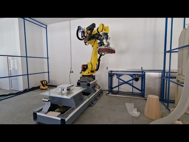 Enterijer Mesicki and RoboDK: Transforming Furniture Manufacturing with FANUC Robots