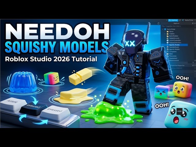 How to Make Squishy Models in Roblox Studio (2026 Tutorial)