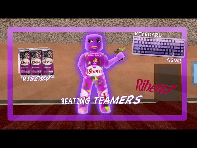 💜🥤PLAYING MM2 AS RIBENA🥤💜 *beating teamers*