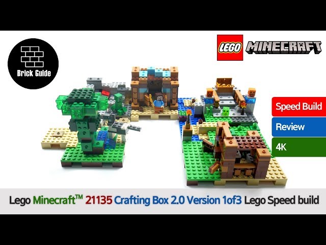 Lego Minecraft™ 21135 Crafting Box 2 0 Version 1of3 Lego Speed build Review
