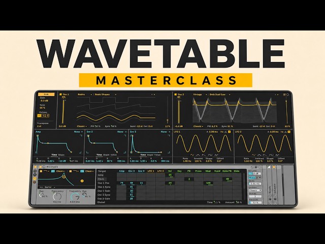 Ableton Wavetable Tutorial: Complete Beginner to Advanced Guide