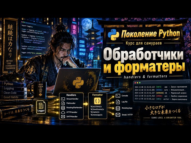 "Generation Python": Course for Samurai: Handlers and Formatters