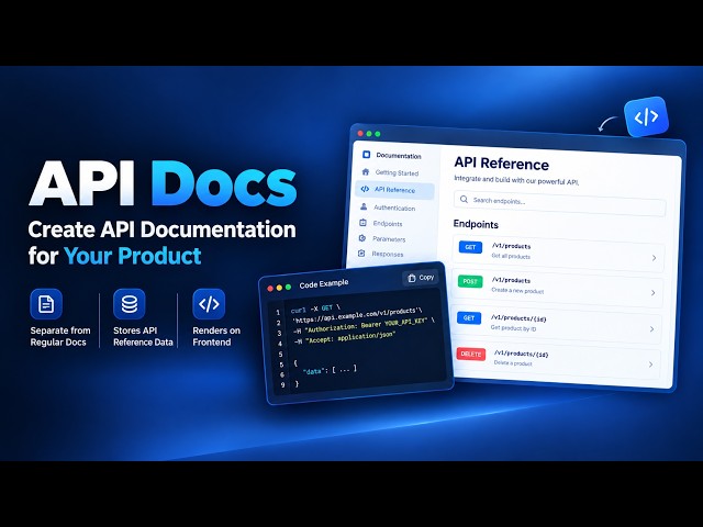 Create API Documentation Easily with EazyDocs