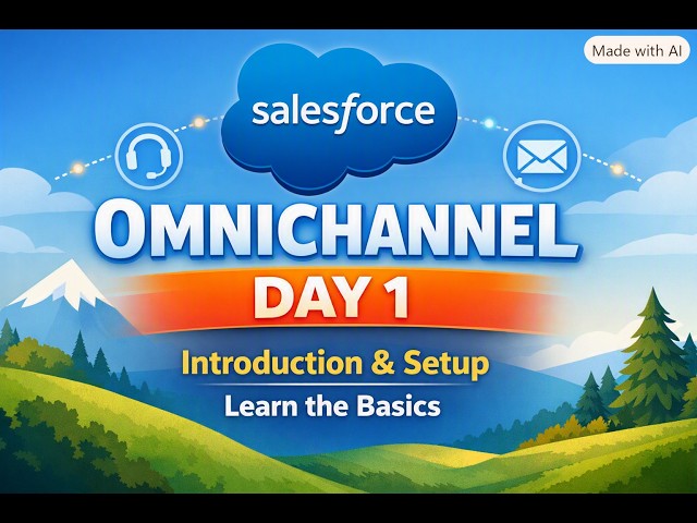 Salesforce Omnichannel Training – Day 1: Introduction & Setup