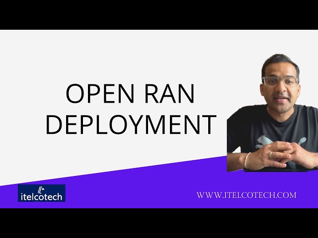 Open RAN deployment scenarios: Cloud platform