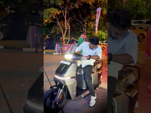 The new TVS Orbiter is here. 🛵⚡Packed with smart features and priced at just Rs. 599,000 —