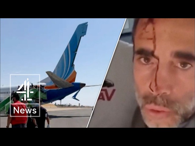 Flydubai latest: Pilot arrested after co-pilot stabbed on flight bound for Israel