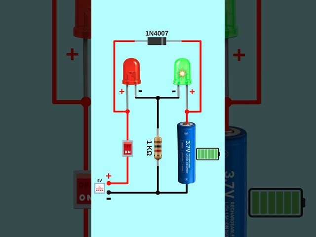 How I Built This 3.7V Charger at Home #electronics #tutorial #shorts #diy