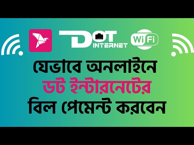How to Dot Internet Bill Pay Online in Minutes