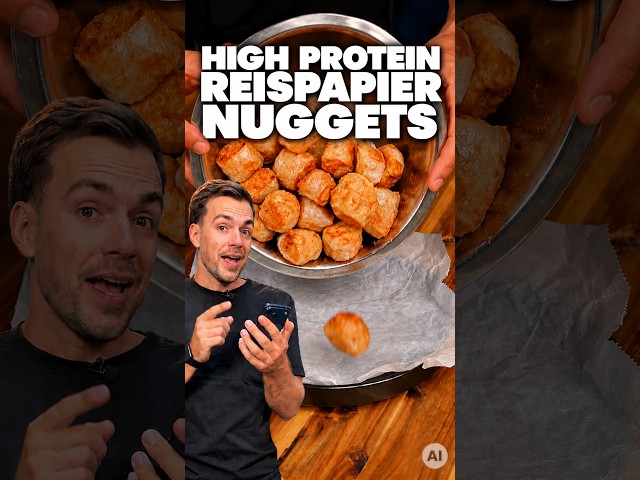 High Protein Reispapier Chicken Nuggets 🍗🤤
