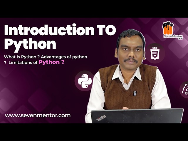 Introduction To Python | Python Tutorial for Beginners #python #coding #programming #itcareer #pune