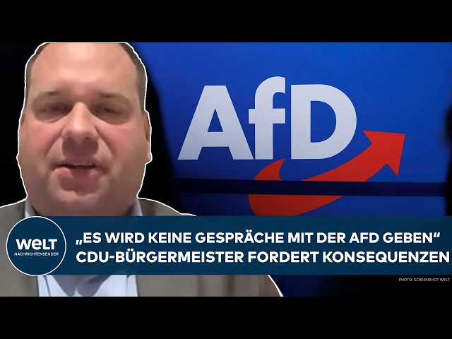 BRANDMAUER-DEBATTE: AfD-Ansage von CDU-Bürgermeister! "Das wollen die Menschen nicht hören!"