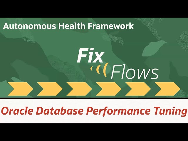 Oracle Database Performance Tuning - 5 Steps to Resolve Issues