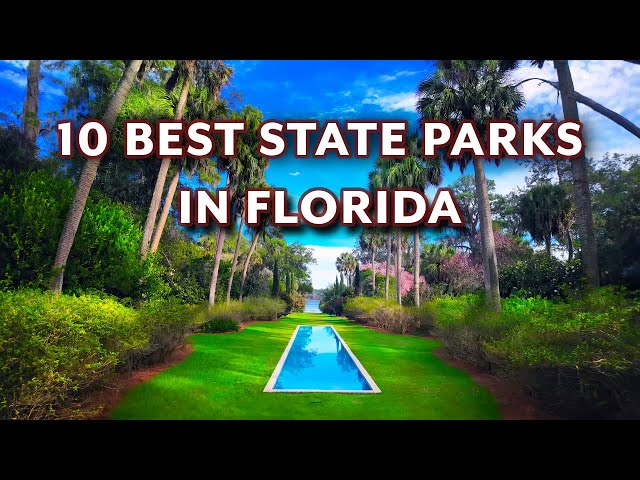10 BEST State Parks In Florida  (Beaches, History, Springs & Hidden Gems!)