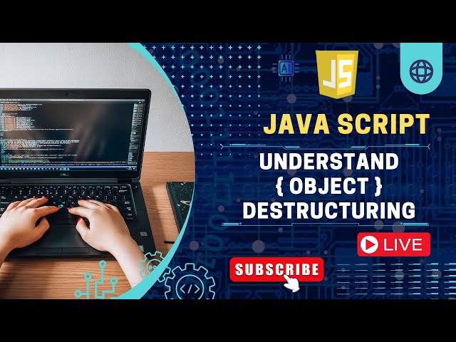 Object Destructuring in ES6 | Object Destructuring in JavaScript #javascript #javascriptengineer