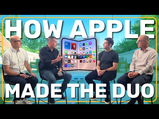 Why Apple *Really* Waited 10 Years to Make a Foldable Phone | Interview with John Ternus & Joz