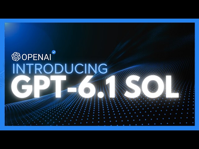 GPT-6.1 Sol IS INSANE! + OpenAI's DevDay: Dots, Pro 500, Ultrafast, Codex & More! AI NEWS