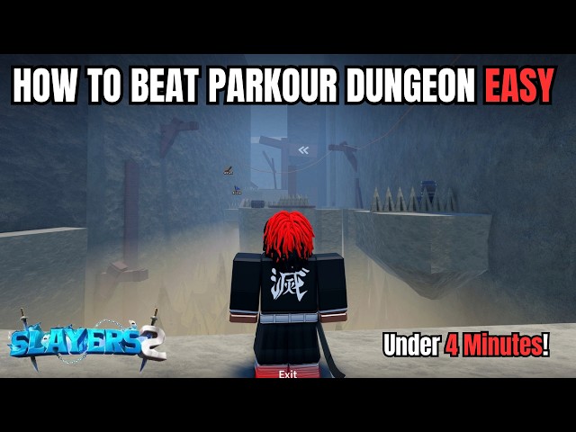 How to Beat the Parkour Dungeon in Slayers 2 (Final Selection, Water Breathing and Stone Breathing)