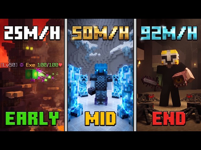10 INSANE MONEY MAKING METHODS | Hypixel Skyblock