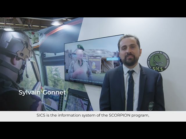 Introduce SICS in 3 words : live from Eurosatory 2022