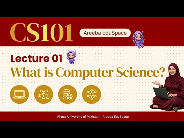 CS101 - Introduction to Computing Lecture 01 | VU Students Full Course Series
