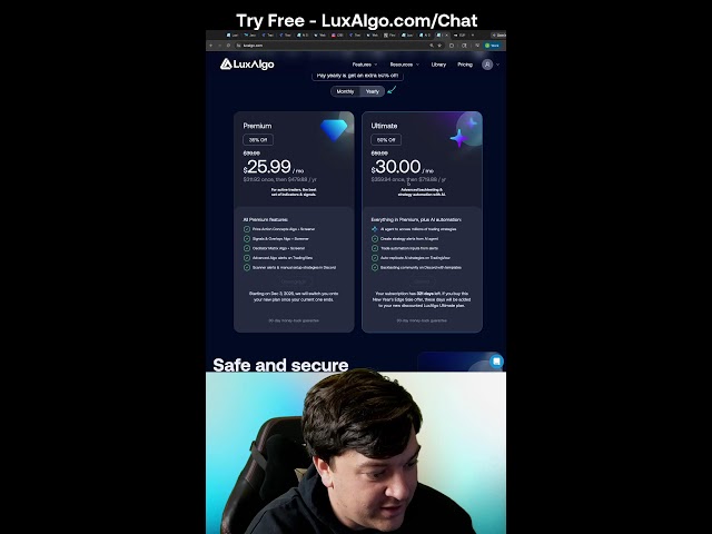LIVE Automated Trading with LuxAlgo AI