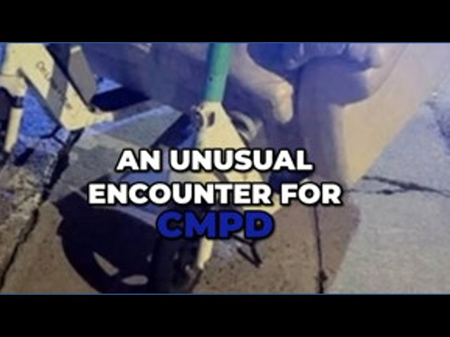 Charlotte police stop wild DIY motorized sofa riding down South Tryon