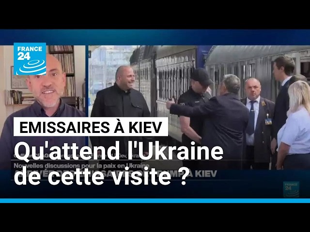 Premier déplacement des émissaires américains à Kiev : qu'attend l'Ukraine de cette visite ?