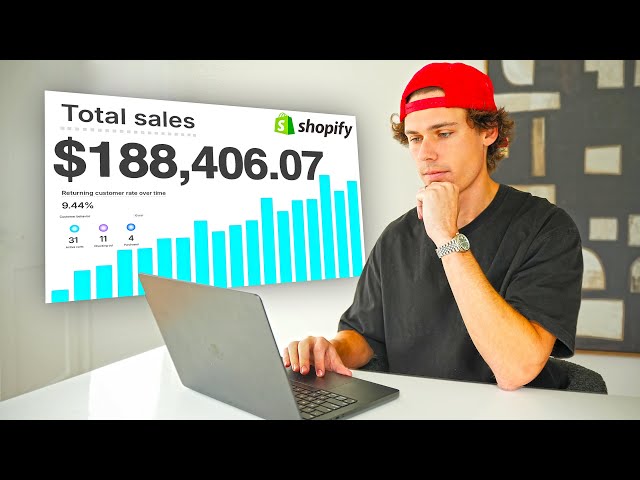 how i made $188K in 30 days on shopify (case study + full reveal)