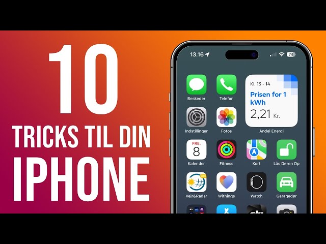 10 iPhone tricks du (nok) ikke kender 📱👌🏻