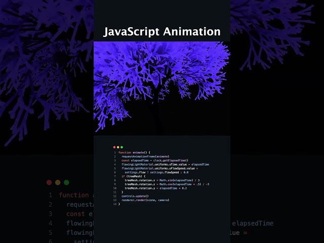 JavaScript Animation in css#html#css#shorts#viral