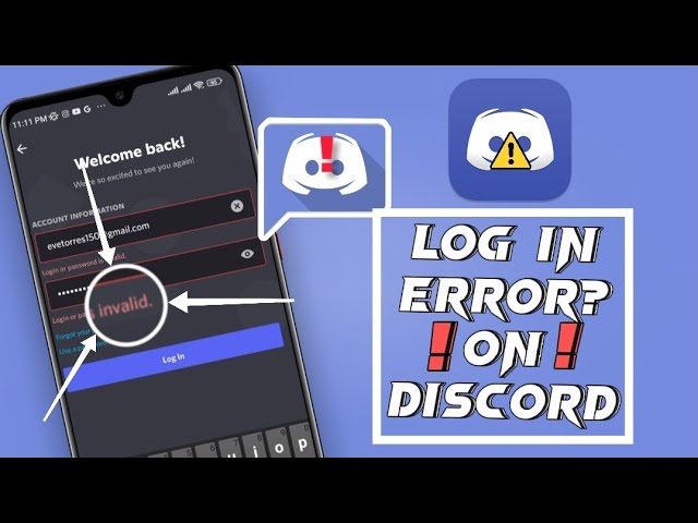 How To Fix Login or password is invalid Error on Discord | Solve Discord Login Issue