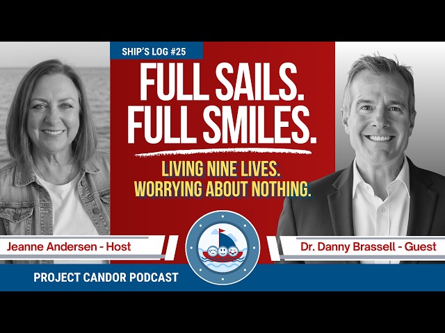 Full Sails. Full Smiles. | A Man With 9 Lives and No Worries with Danny Brassell | Ship's Log #25