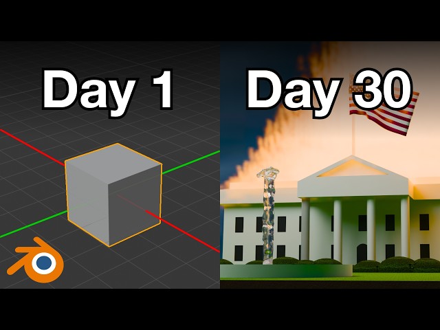 I Learned 3D Modeling in 30 Days