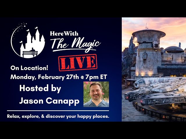 🔴 LIVE from Disney's Hollywood Studios!