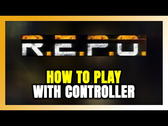 How to Play R.E.P.O. With Controller on PC!