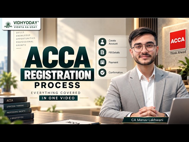 ACCA Registration process | ACCA December 2026 Exams