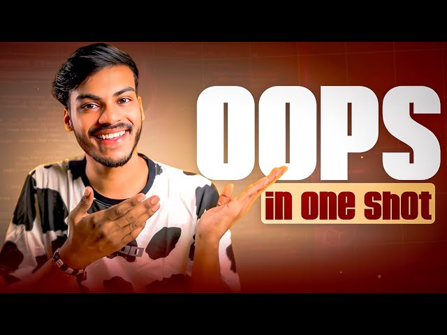 Java OOPS Tutorial in 1 shot | Telugu