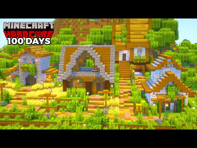 I Survived 100 Days in Hardcore Minecraft