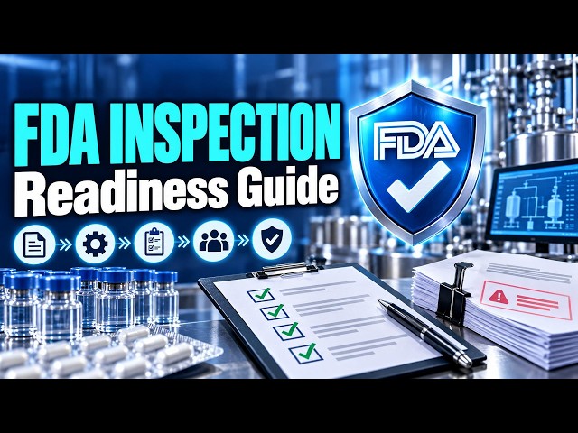US FDA Inspection Readiness Explained | Form 483, Warning Letters & FDA Audit Preparation