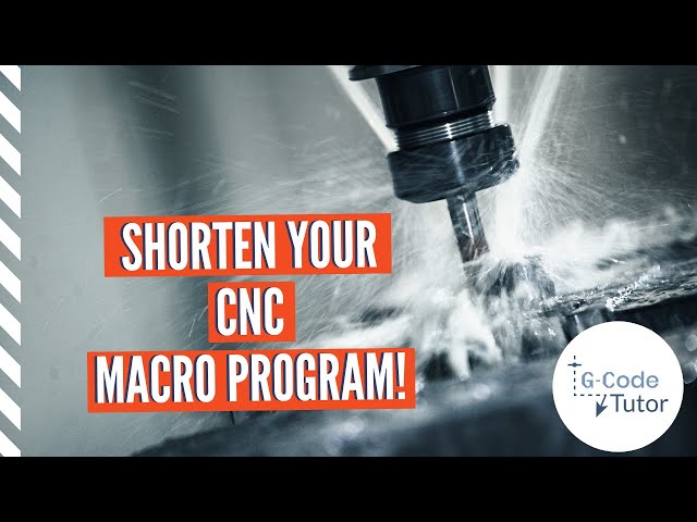 Shorten Your G-Code Using a WHILE Loop! | CNC Macro Programming Tutorial
