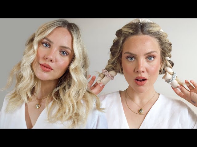 Heatless Waves.. this method WORKS! Elanna Pecherle Hair Tutorial