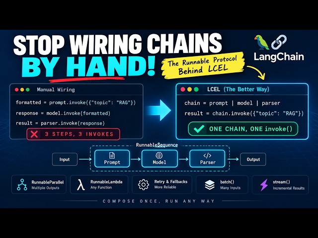Stop Using LangChain Chains the Hard Way! Master LCEL Runnables