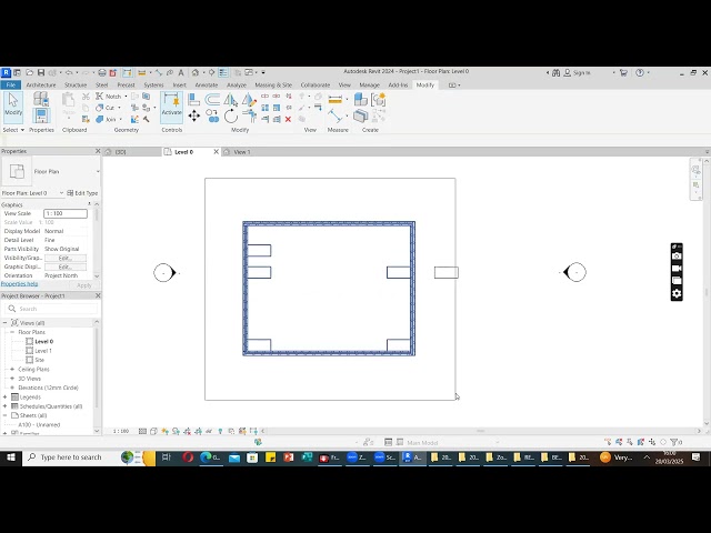 How to use Mirror axis, rotate and copy tool in Revit || Archilab