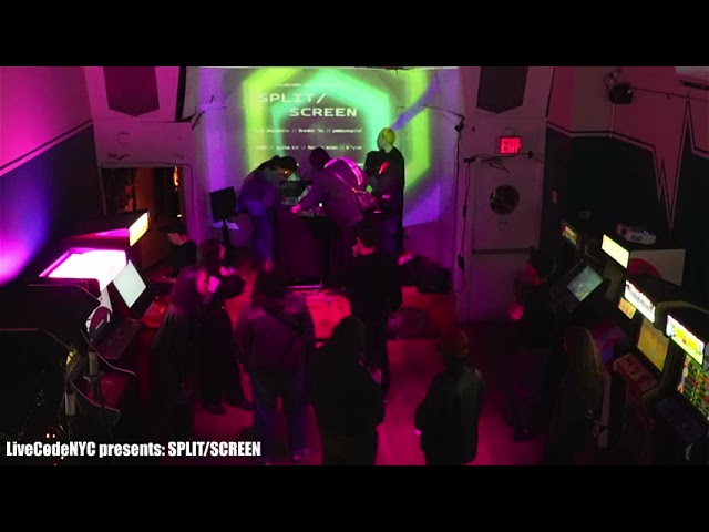 LiveCode.NYC Presents SPLIT/SCREEN