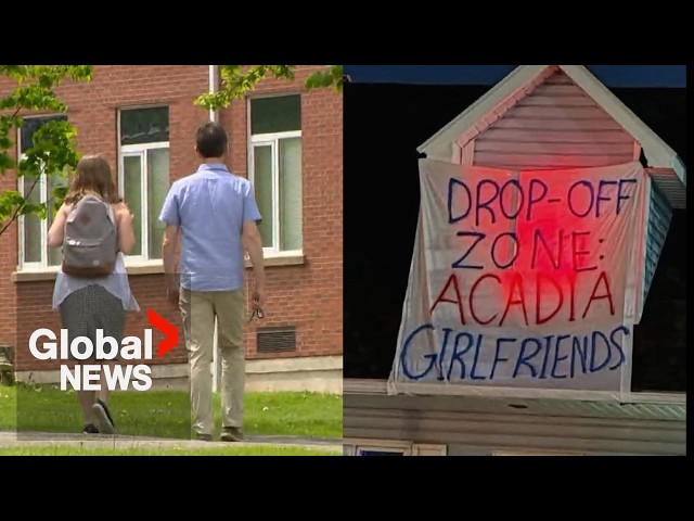NS university orders removal of off-campus banner amid Cornell allegations