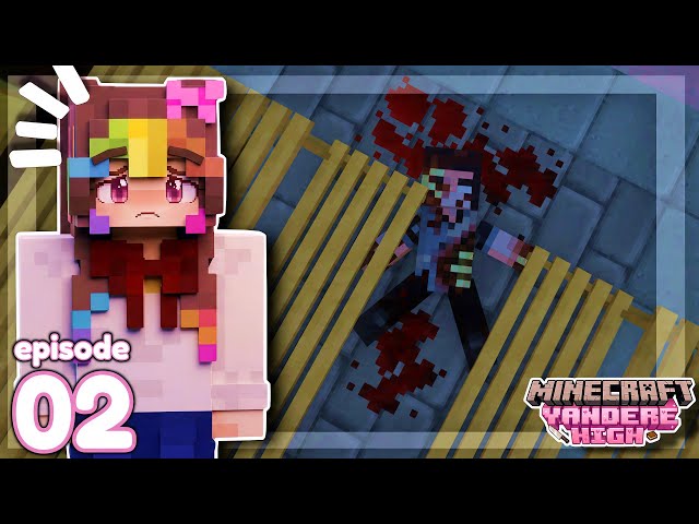 There's been a murder! (EP.2) | Yandere High School ⭐ [Minecraft Roleplay]