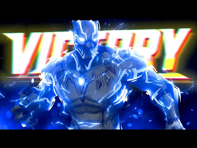 ANNIHILATING on Black Panther with the *NEW* Electric Blue Panther Skin In Marvel Rivals Season 10